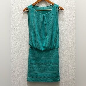 Bisou Bisou Teal Dress